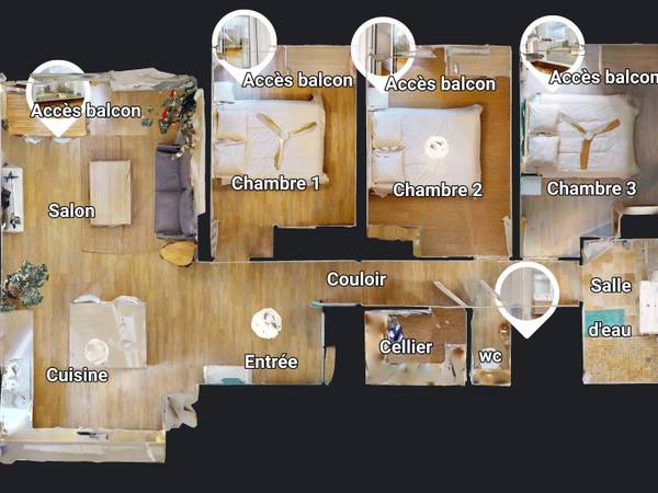 Flatsharing / 4-bedroom flat · 83 m², Villeurbanne, Rue de la Baïsse / Photo 24