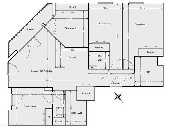 Flatsharing / 5-bedroom flat · 80 m², Asnières-sur-Seine, Rue D’Alembert / Photo 7