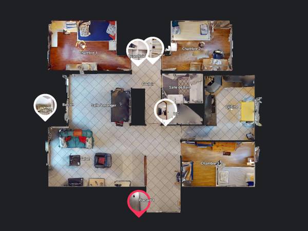 Colocation / Appartement 4 pièces de 92 m², Grenoble, Rue Paul Helbronner / Photo 17