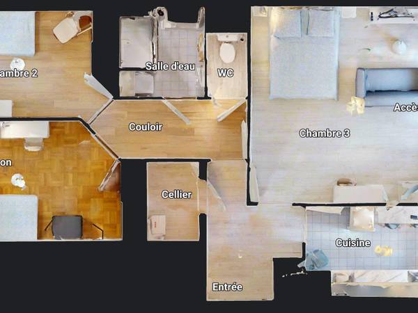 Colocation / Appartement 3 pièces de 70 m², Villeurbanne, Rue Henri Rolland / Photo 15