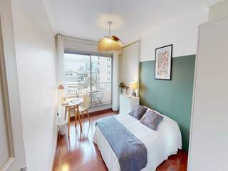 Flatsharing / 5-bedroom flat · 100 m², Courbevoie, Rue Armand Silvestre