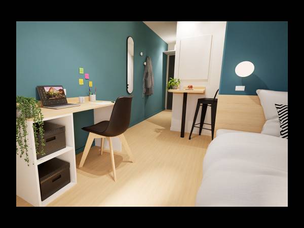 Location / Résidence 1 pièce de 17 m², Évry-Courcouronnes, 6 Rue Gaston Crémieux / Photo 12