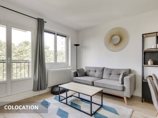 Colocation / Appartement 5 pièces de 80 m², Asnières-sur-Seine, Rue Neuve des Mourinoux / Photo 2