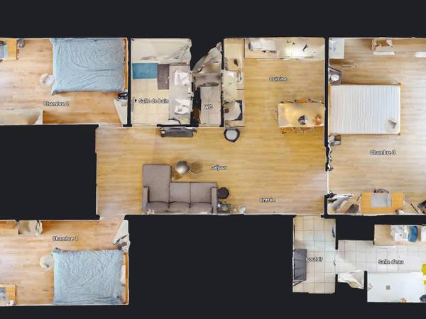 Colocation / Appartement 6 pièces de 101 m², Orléans, Place du Bois / Photo 16