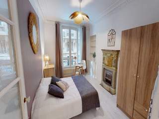 Colocation / Appartement 3 pièces de 60 m², Paris, Rue Euryale Dehaynin