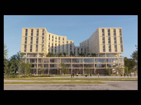 Location / Résidence 1 pièce de 18 m², Bordeaux, 6 Parv. Gattebourse / Photo 2