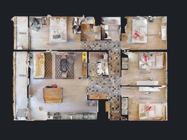 Colocation / Appartement 5 pièces de 97 m², Chambéry, Allée de Bresse / Photo 24