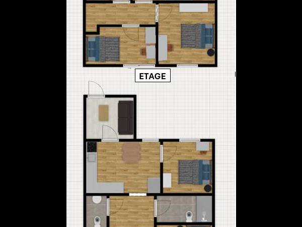 Colocation / Appartement 9 pièces de 140 m², Montréal, Rue Saint-Christophe / Photo 6