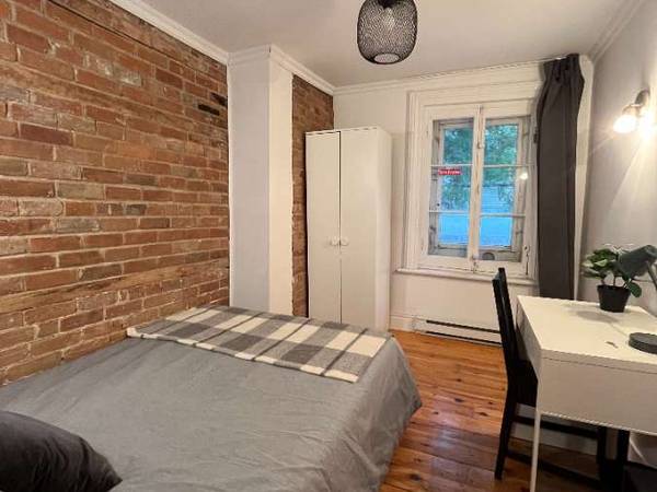 Colocation / Appartement 9 pièces de 140 m², Montréal, Rue Saint-Christophe / Photo 2