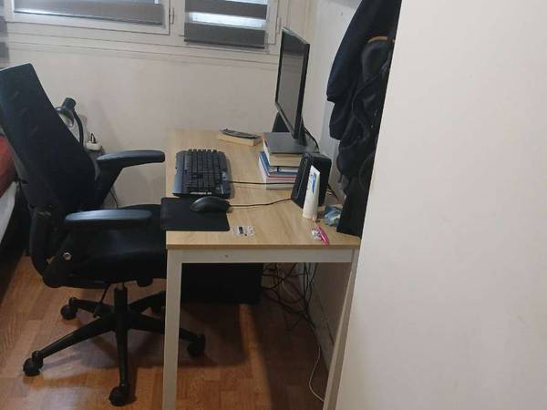 Chambre chez l'habitant / Appartement 3 pièces de 55 m², Paris, Boulevard Mortier / Photo 2