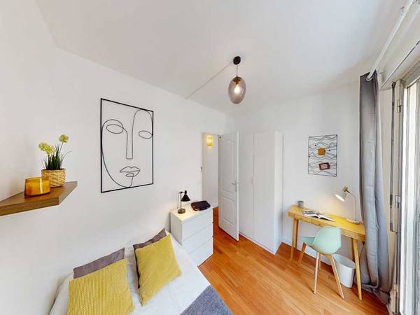 Colocation / Appartement 4 pièces de 90 m², Paris, Rue Jean-Pierre Bloch / Photo 2