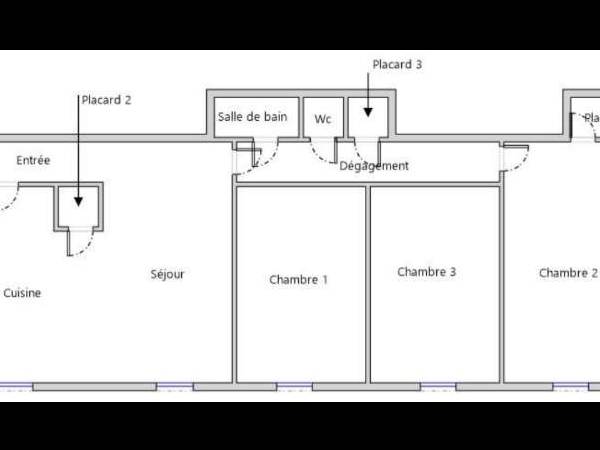 Colocation / Appartement 4 pièces de 65 m², Grenoble, Rue Général Ferrié / Photo 9