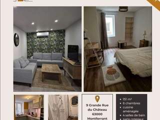 Colocation / Maison 9 pièces de 151 m², Clermont-Ferrand, Grande Rue du Château