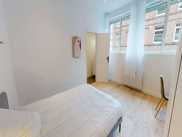 Colocation / Appartement 5 pièces de 110 m², Lille, Rue de Brigode / Photo 2