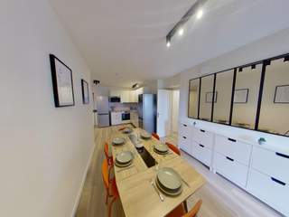 Colocation / 7 rooms apartment · 110 m², Lyon, Rue Philippe Fabia