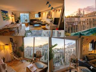 Colocation / Appartement 5 pièces de 85 m², Paris, Rue de Clignancourt