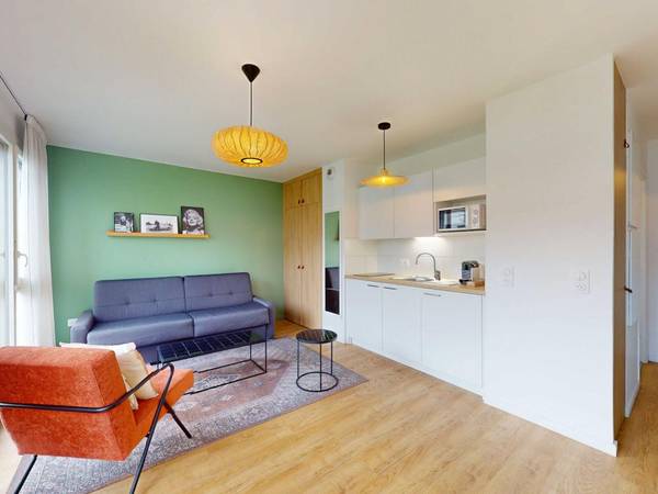 Location / Appartement 1 pièce de 28 m², Ivry-sur-Seine, 27 Rue Lénine, / Photo 2