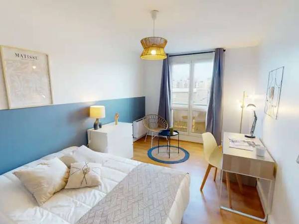 Colocation / Appartement 6 pièces de 84 m², Asnières-sur-Seine, Rue du Ménil / Photo 2