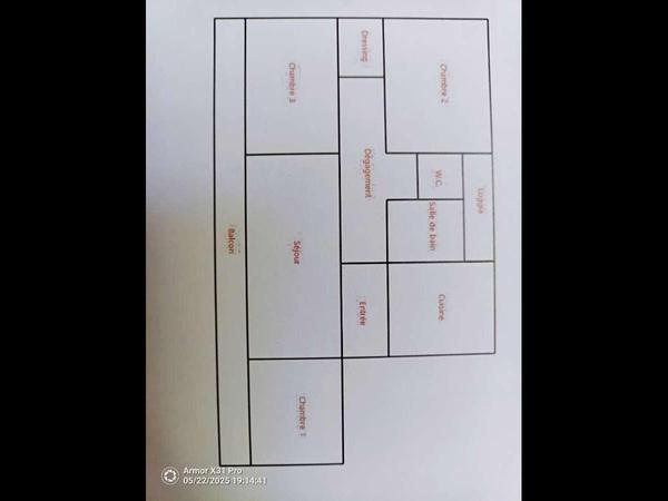 Colocation / Appartement 4 pièces de 70 m², Angers, Boulevard Gaston Birgé / Photo 8