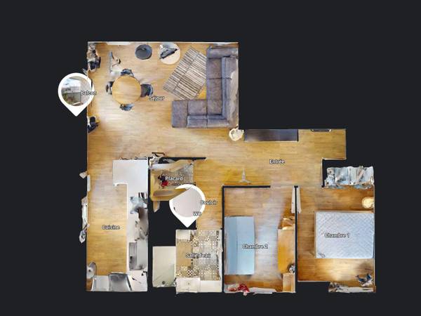 Location / Appartement 3 pièces de 67 m², Clermont-Ferrand, Rue du Docteur Hospital / Photo 21