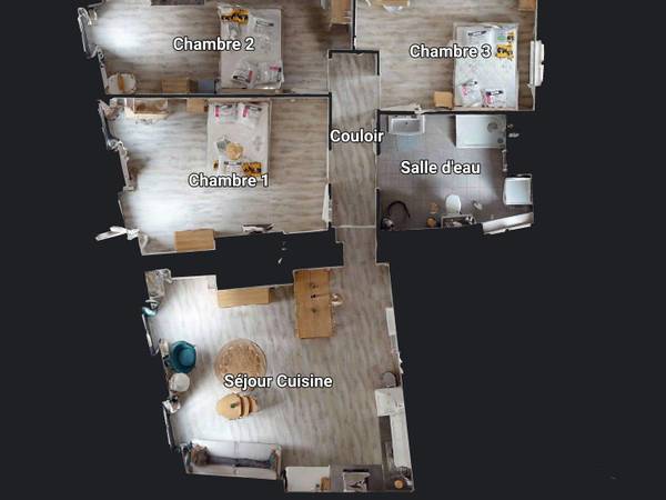 Colocation / Appartement 4 pièces de 86 m², Saint-Étienne, Rue Pierre Et Marie Curie / Photo 9