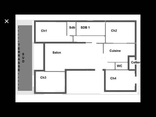 Colocation / Appartement 6 pièces de 85 m², Aix-en-Provence, Rue Edouard Herriot / Photo 5