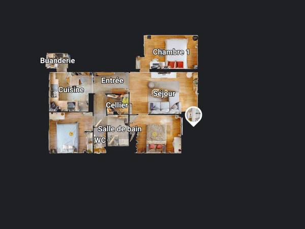 Colocation / Appartement 4 pièces de 72 m², Clermont-Ferrand, Rue Sully / Photo 12