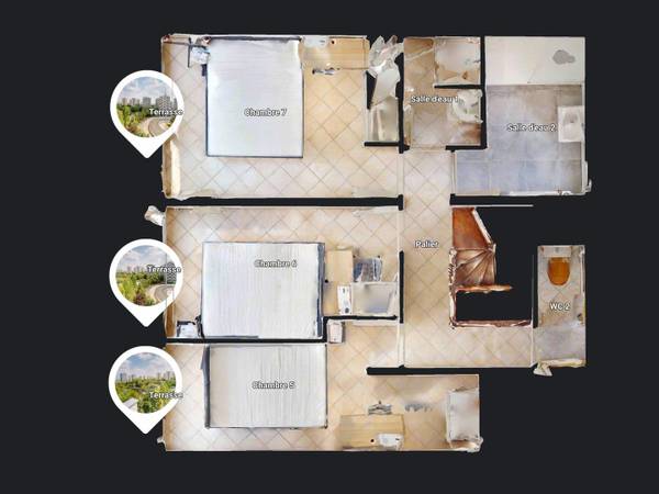 Colocation / Appartement 7 pièces de 116 m², Créteil, Allée Jean Poncelet / Photo 24