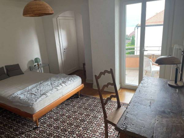 Chambre pour étudiant / Appartement 3 pièces de 100 m², Pully, Chemin de Chamblandes / Photo 2