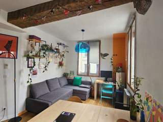 Sous-location / Appartement 2 pièces de 38 m², Paris, Rue Étienne Marcel