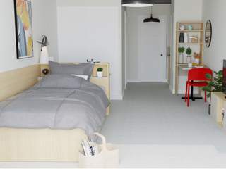 Location / 1 room residence · 21 m², Bordeaux, Rue de la Fête