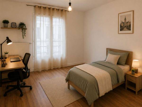 Coliving space / 3-bedroom flat · 65 m², Villiers-sur-Marne, Rue Louis Lenoir / Photo 2
