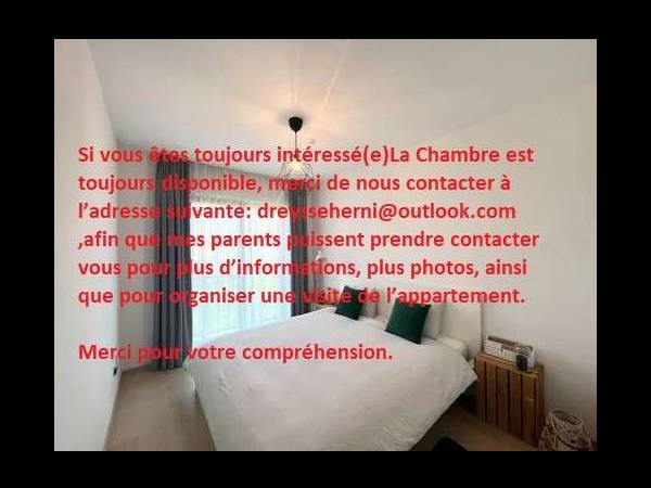 Room share / 3 rooms apartment · 80 m², Strasbourg, Rue de l'Université / Photo 2