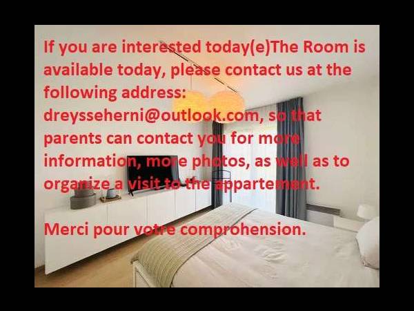 Room share / 3 rooms apartment · 80 m², Strasbourg, Rue de l'Université / Photo 4
