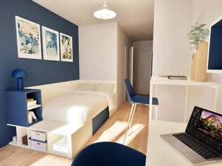 Location / 1 room residence · 18 m², Bordeaux, 94 Rue de la Louisiane
