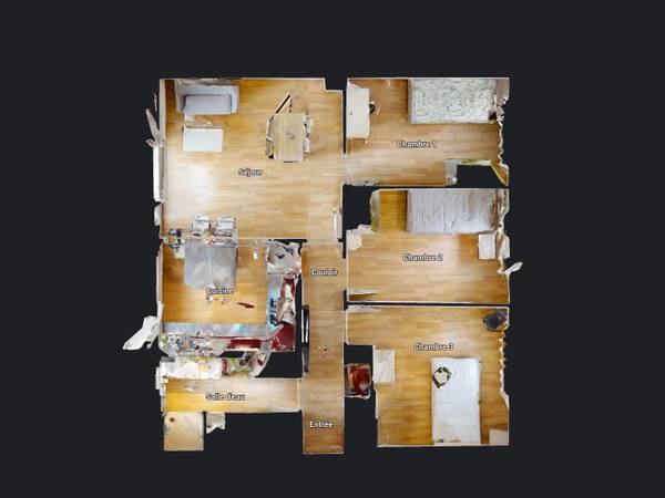 Colocation / Appartement 4 pièces de 64 m², Mons-en-Barœul, Rue Voltaire / Photo 18