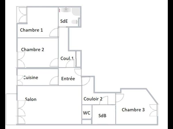 Colocation / Appartement 4 pièces de 87 m², Issy-les-Moulineaux / Photo 8