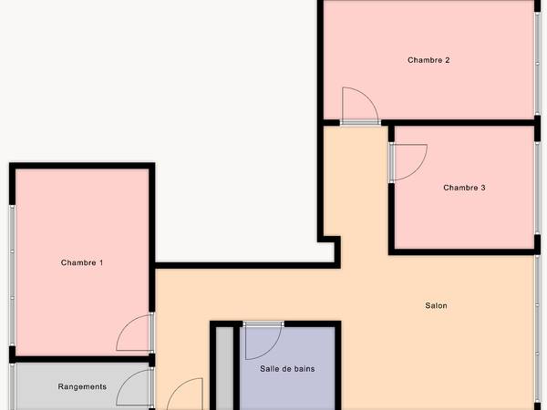 Colocation / Appartement 4 pièces de 70 m², Paris, Rue Cavendish / Photo 8