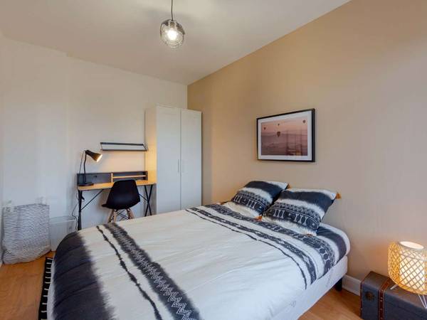 Colocation / Appartement 6 pièces de 95 m², Rennes, Rue Frédéric Mistral / Photo 2