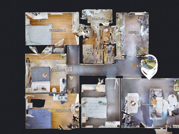 Colocation / Appartement 5 pièces de 86 m², Angers, Rue des Ormeaux / Photo 18