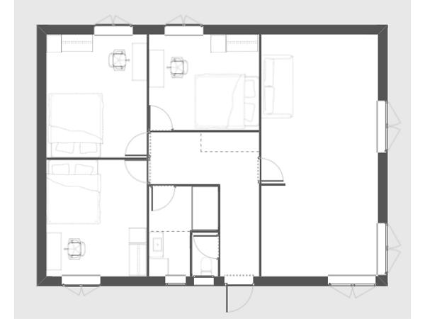 Colocation / Maison 4 pièces de 70 m², Alès, Impasse Gerard Philipe / Photo 2