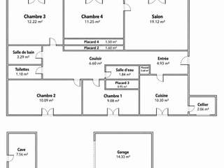Colocation / Appartement 6 pièces de 97 m², Caen, Avenue Robert Schuman