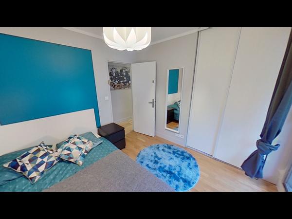 Colocation / Appartement 6 pièces de 81 m², Paris, Boulevard Murat / Photo 2