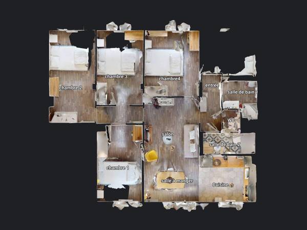 Colocation / Appartement 5 pièces de 80 m², Bordeaux, Cours Édouard Vaillant / Photo 24