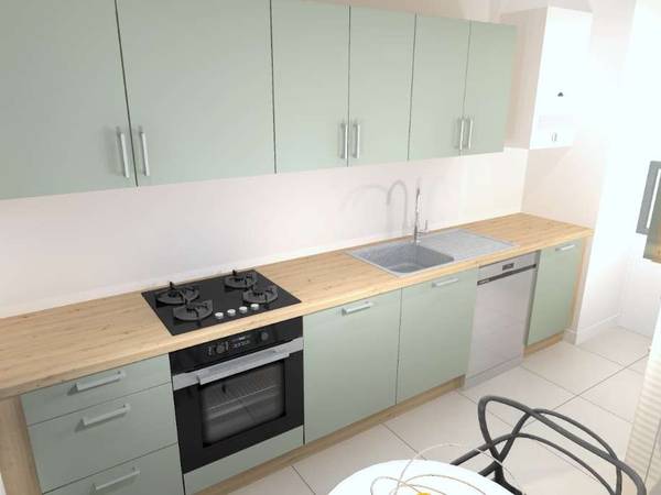 Colocation / Appartement 3 pièces de 67 m², Lyon, Rue Turbil / Photo 5