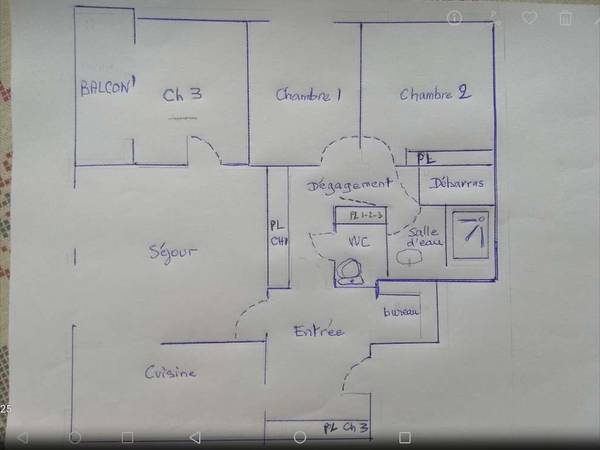 Colocation / Appartement 5 pièces de 90 m², Écully, Chemin de Charrière Blanche / Photo 2