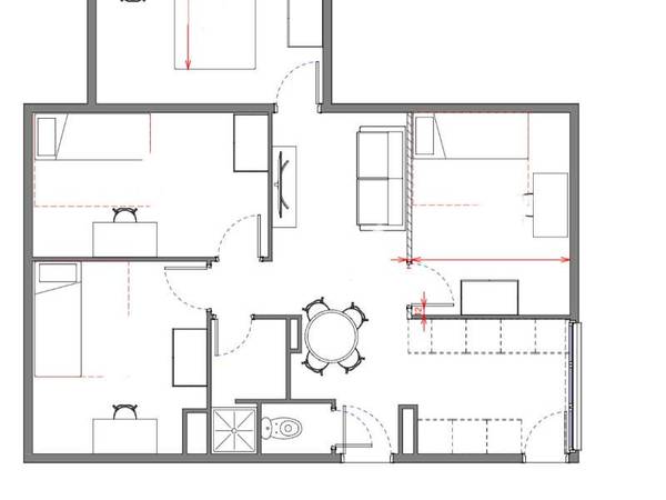 Colocation / Appartement 5 pièces de 70 m², Créteil, Route de Choisy / Photo 13