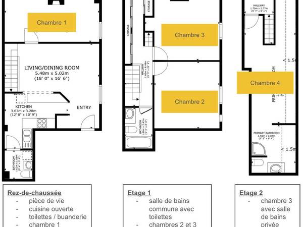 Colocation / Appartement 5 pièces de 90 m², Paris, Rue Daval / Photo 20