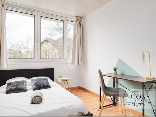 Colocation / Appartement 6 pièces de 80 m², Nancy, Avenue de Boufflers / Photo 2