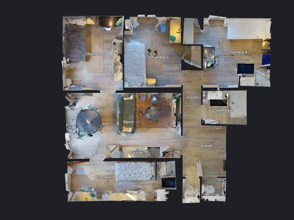 Colocation / Appartement 5 pièces de 75 m², Rouen, Rue François Couperin / Photo 21